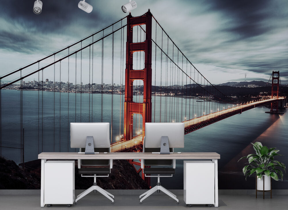 3D Golden Gate Köprüsü Duvar Kağıdı | Duvar Kağıdı Marketi