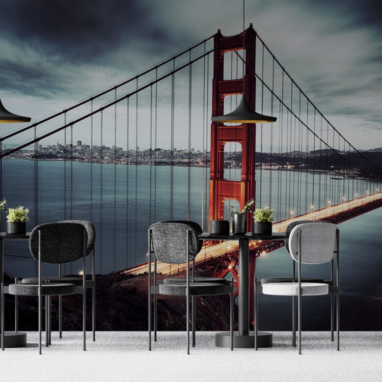 3D Golden Gate Köprüsü Duvar Kağıdı | Duvar Kağıdı Marketi