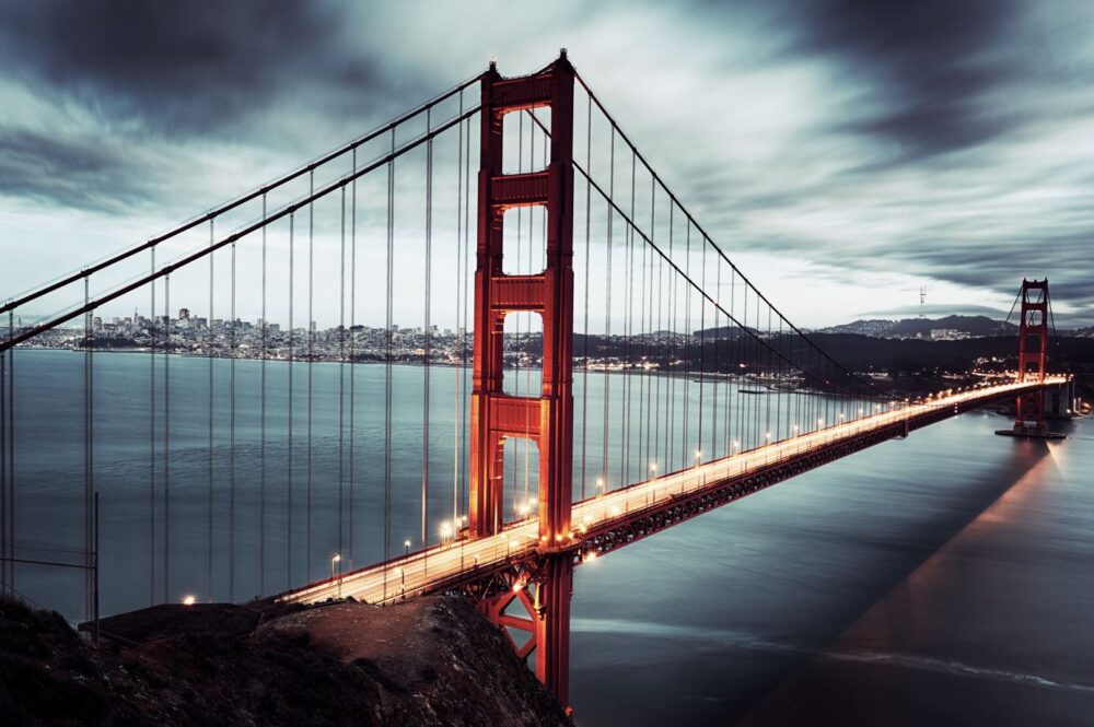 3D Golden Gate Köprüsü Duvar Kağıdı | Duvar Kağıdı Marketi