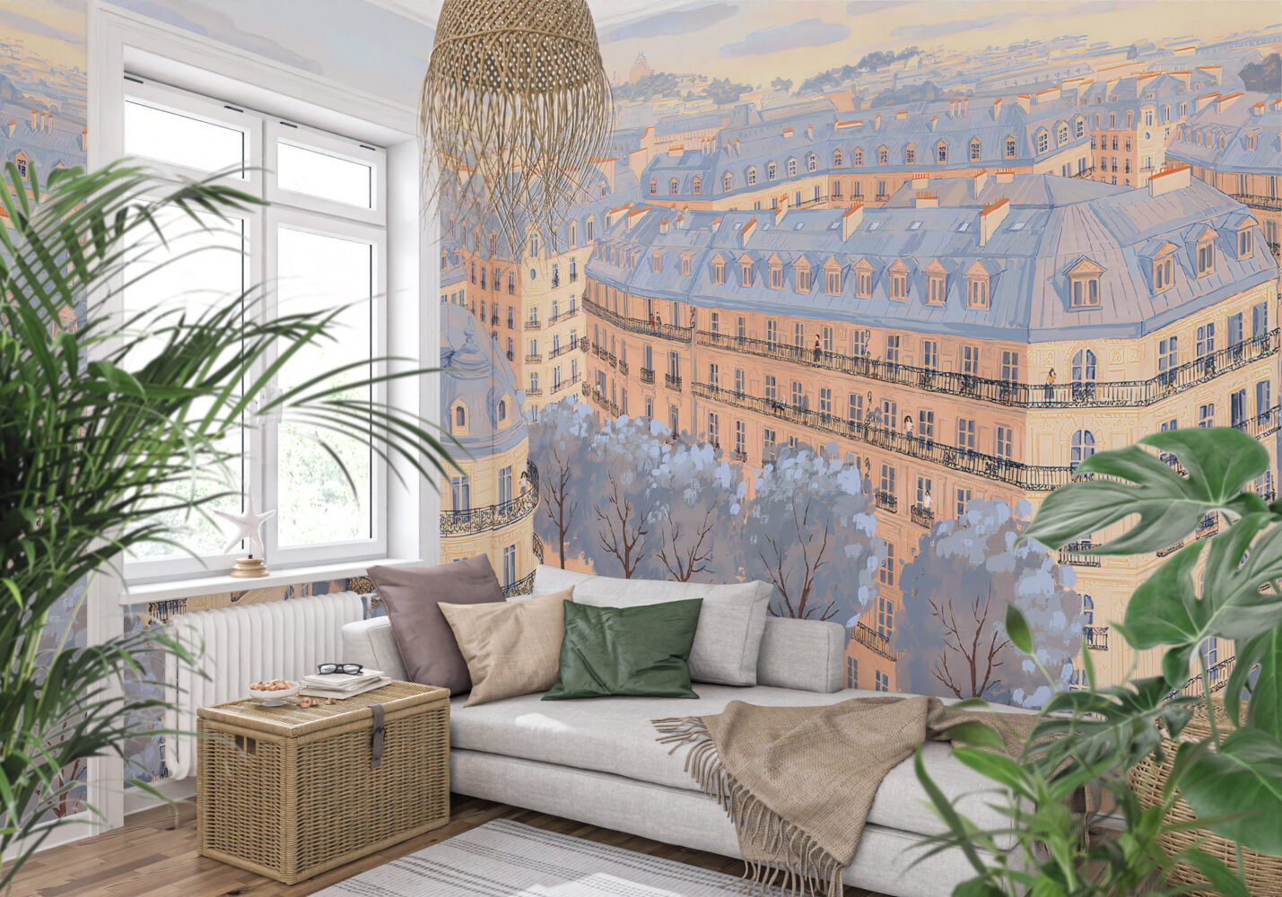 Paris Caddeleri Duvar Kağıdı