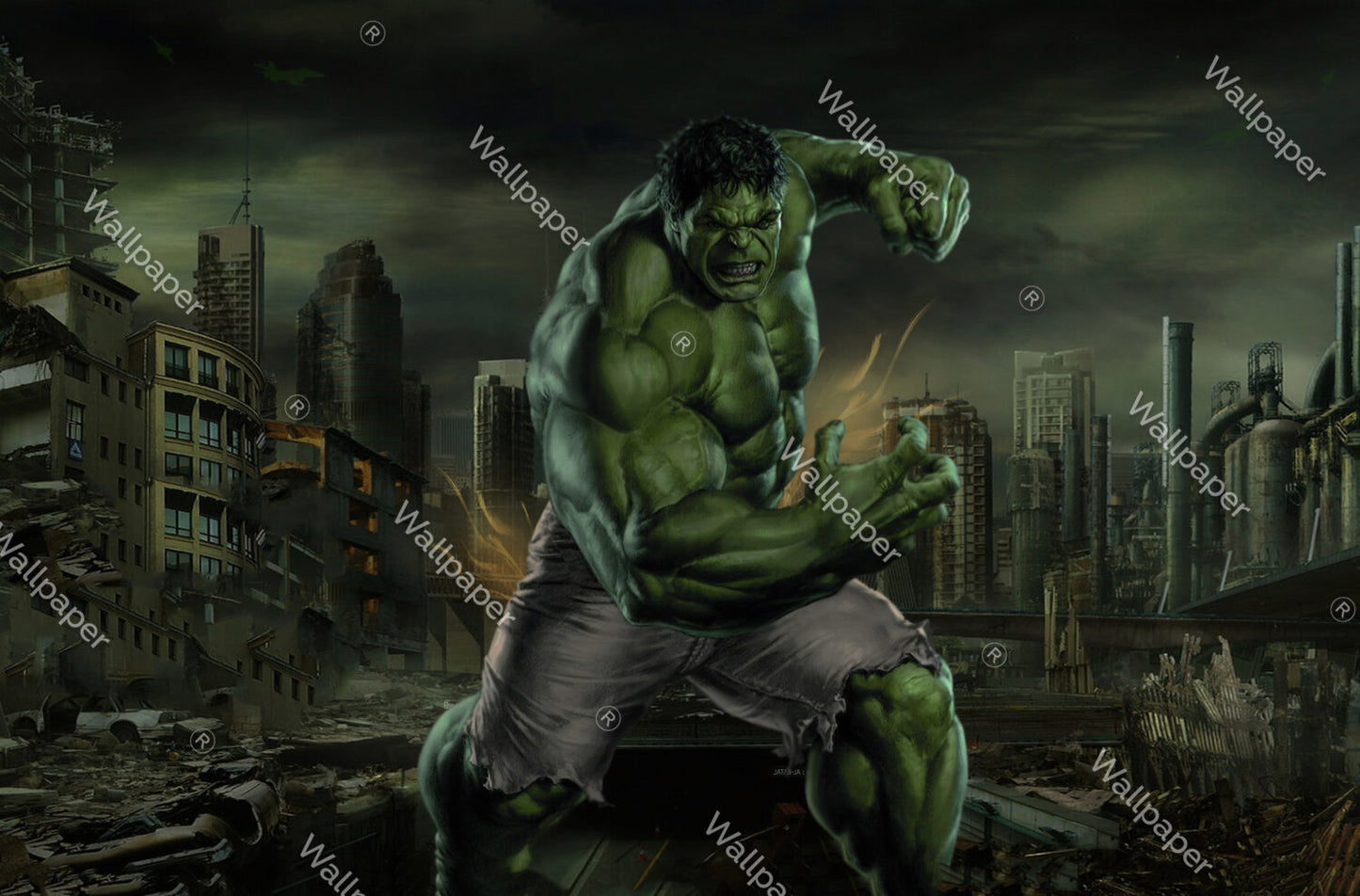 Yeşil Dev Hulk Duvar Kağıdı