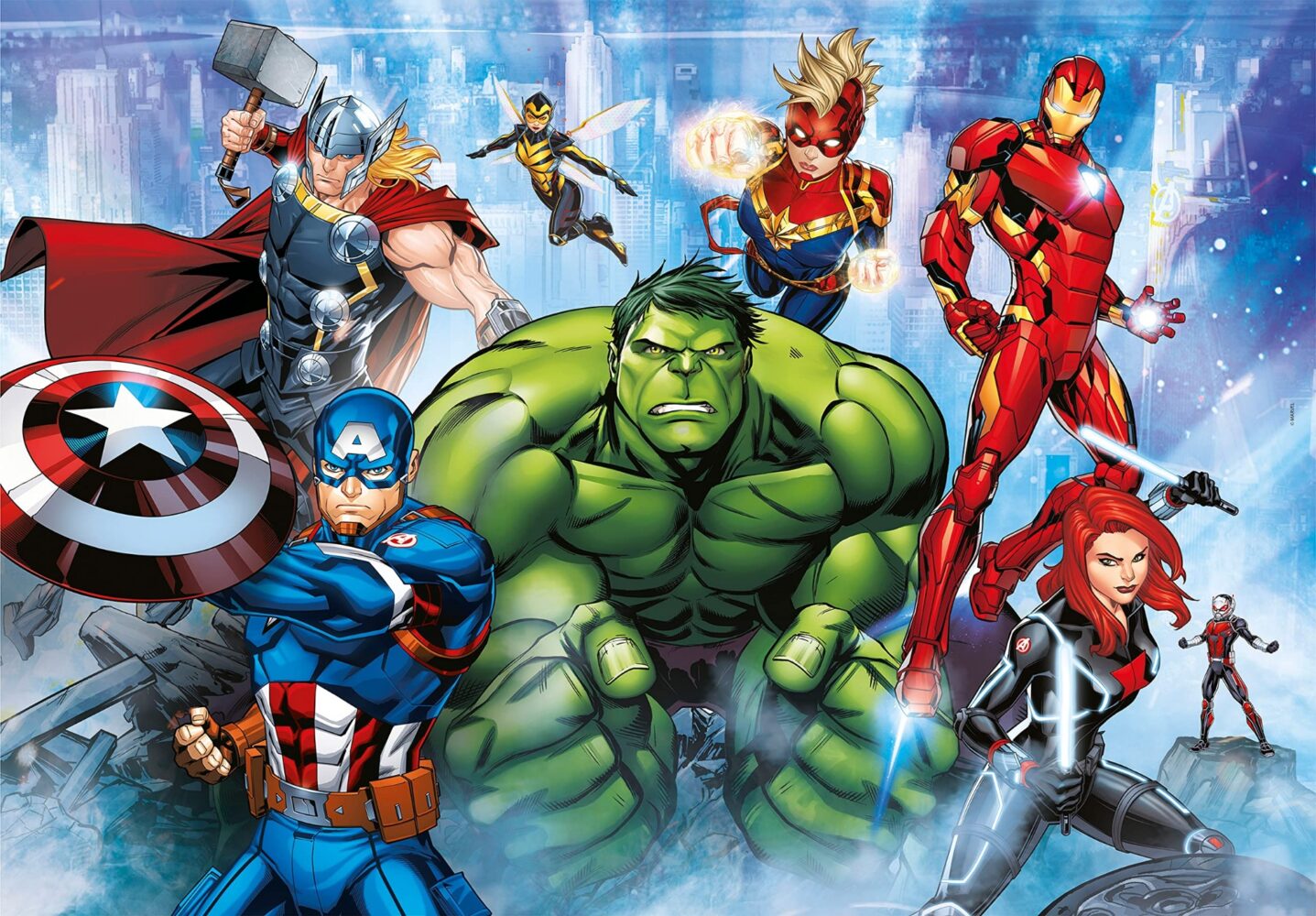 Marvel Evreni Saldırı Zamanı Duvar Kağıdı