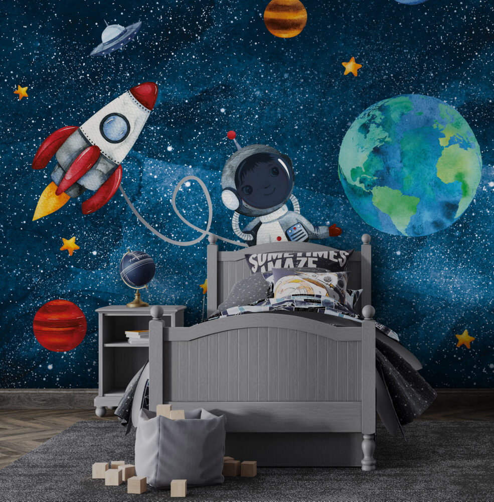 Küçük Astronot Duvar kağıdı