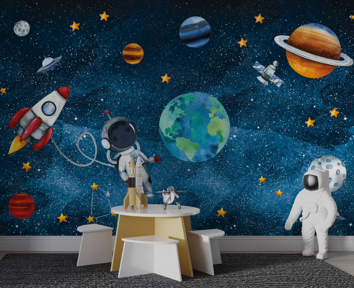 Küçük Astronot Duvar kağıdı