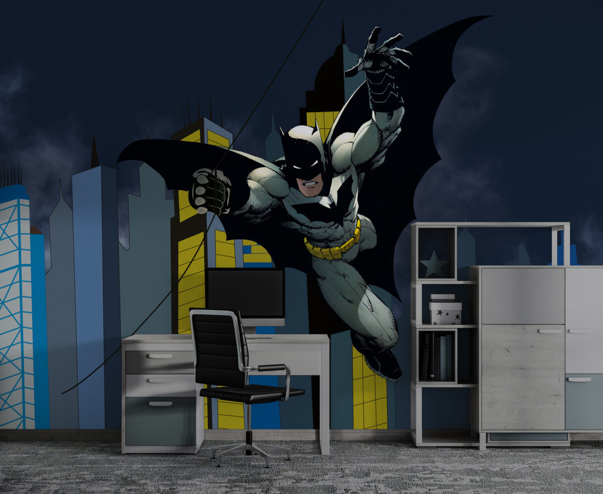 Batman Gotham City'de Duvar Kağıdı