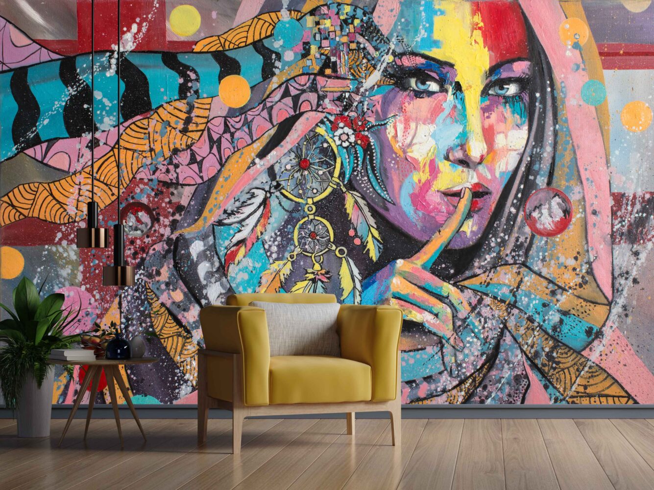 Kızıldereli Grafiti Duvar Kağıdı