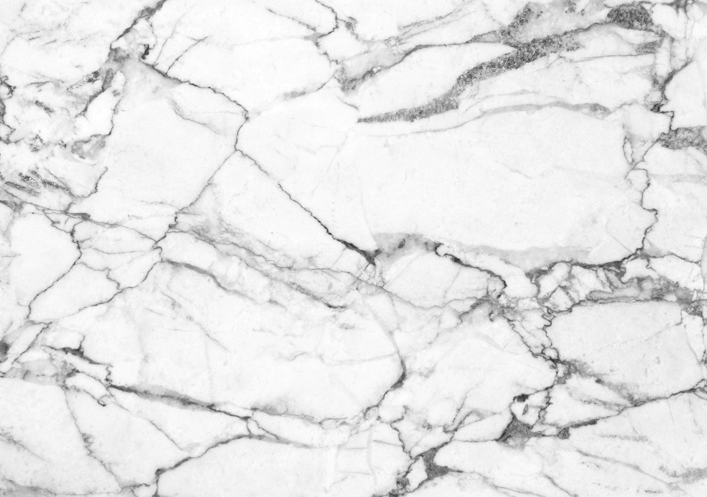 Beyaz Gri Carrara Mermer Duvar Kağıdı