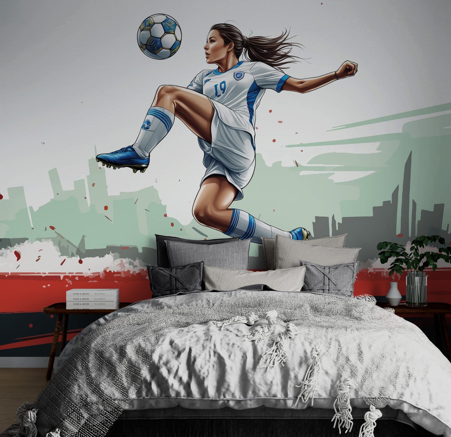 Kadın Futbol Yıldızı Duvar Kağıdı