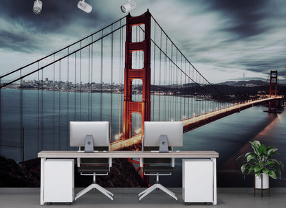3D Golden Gate Köprüsü Duvar Kağıdı | Duvar Kağıdı Marketi