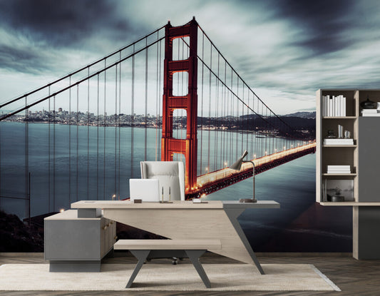 3D Golden Gate Köprüsü Duvar Kağıdı | Duvar Kağıdı Marketi