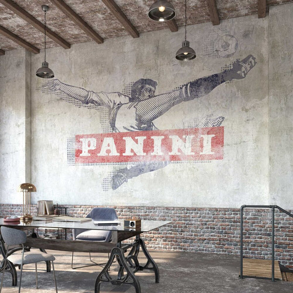Figürlü Panini Fulbolcu Duvar Kağıdı Poster