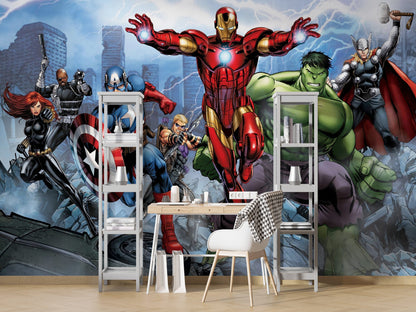 Avengers Kahramanlar Duvar Kağıdı