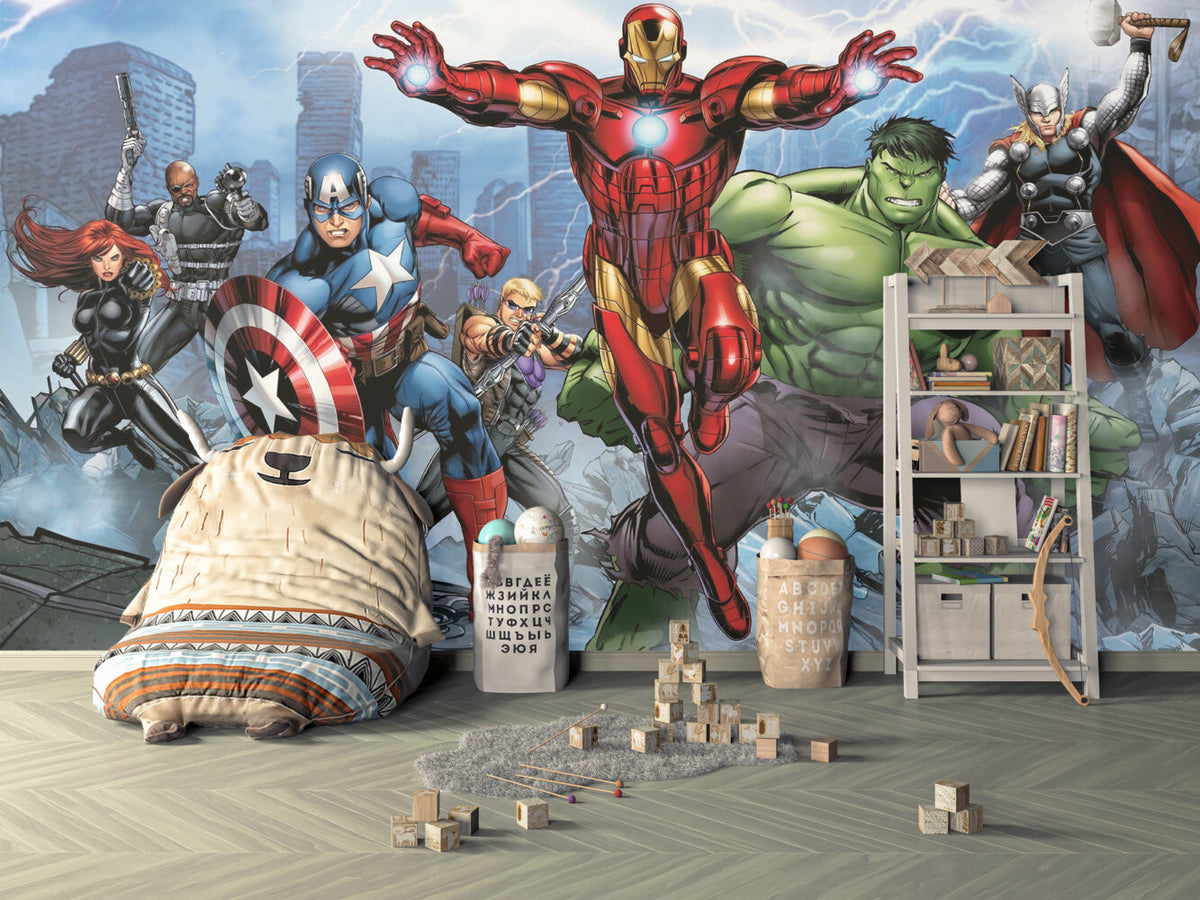 Avengers Kahramanlar Duvar Kağıdı Poster