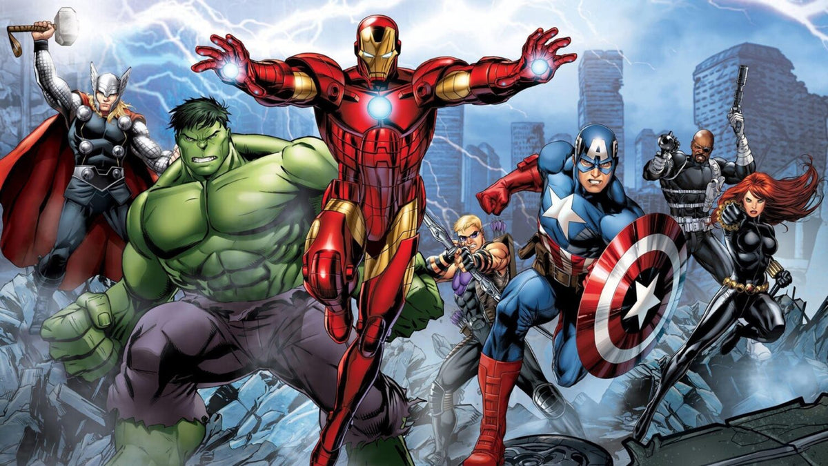 Avengers Kahramanlar Duvar Kağıdı Poster
