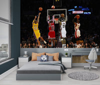 Basketbol Yıldızları Duvar Kağıdı Poster