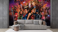 Adalet Birliği Marvel Dünyası Duvar Kağıdı Poster