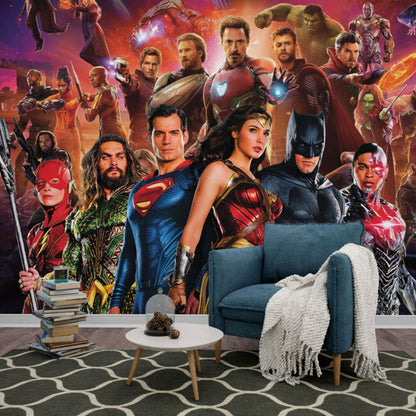 Marvel Dünyası Adalet Birliği Duvar Kağıdı