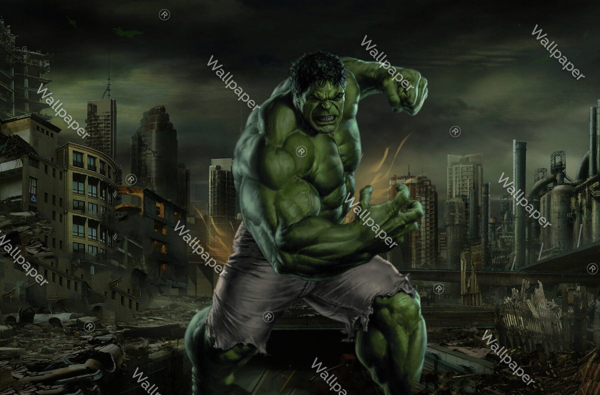 Hulk Yeşil Dev Duvar Kağıdı Poster