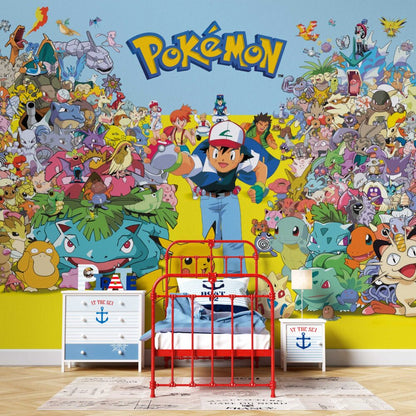 Pokemon Evreni Duvar Kağıdı