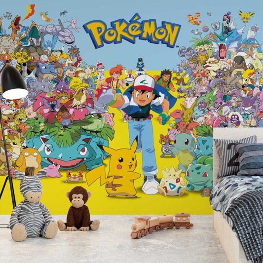 Pokemon Evreni Duvar Kağıdı