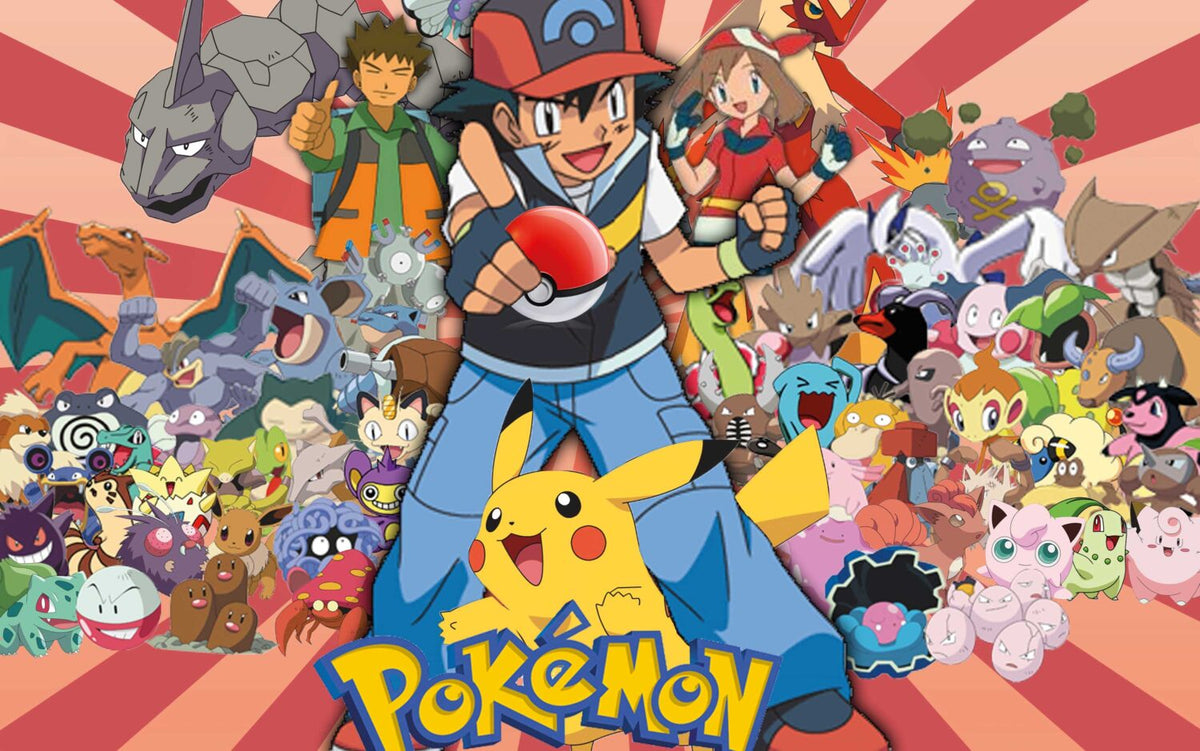 Pokemon Evreni Duvar Kağıdı Poster