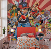 Pokemon Evreni Duvar Kağıdı Poster