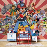 Pokemon Evreni Duvar Kağıdı Poster