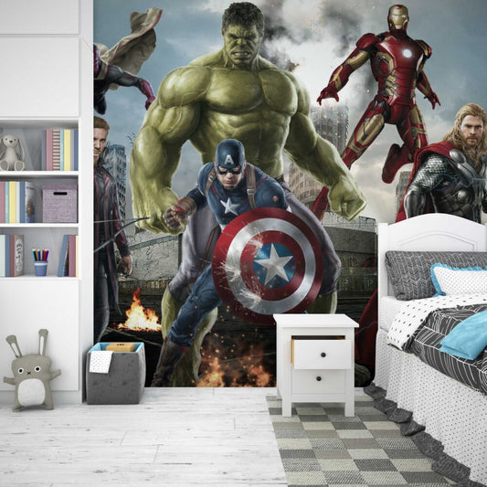 Marvel Evreni Yenilmezler Duvar Kağıdı