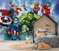 Saldırı Zamanı Marvel Evreni Duvar Kağıdı Poster