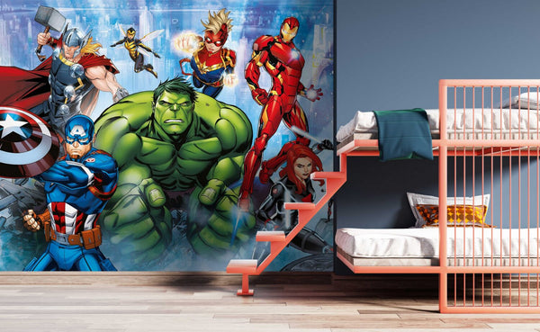 Saldırı Zamanı Marvel Evreni Duvar Kağıdı Poster