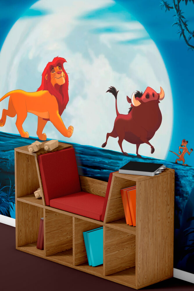 Aslan Kral ve Arkadaşı Pumbaa Duvar Kağıdı