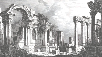 Antik Roma Sütunları Duvar Kağıdı