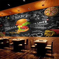 Hamburger Temalı Duvar Kağıdı Poster