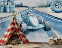 Ralli Araba Yarışı Duvar Kağıdı Poster