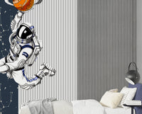 Yıldızları Astronot Takım Duvar Kağıdı Poster
