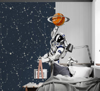 Yıldızları Astronot Takım Duvar Kağıdı Poster