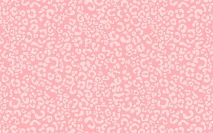 Pembe Leopar Desenli Duvar Kağıdı | Duvar Kağıdı Marketi