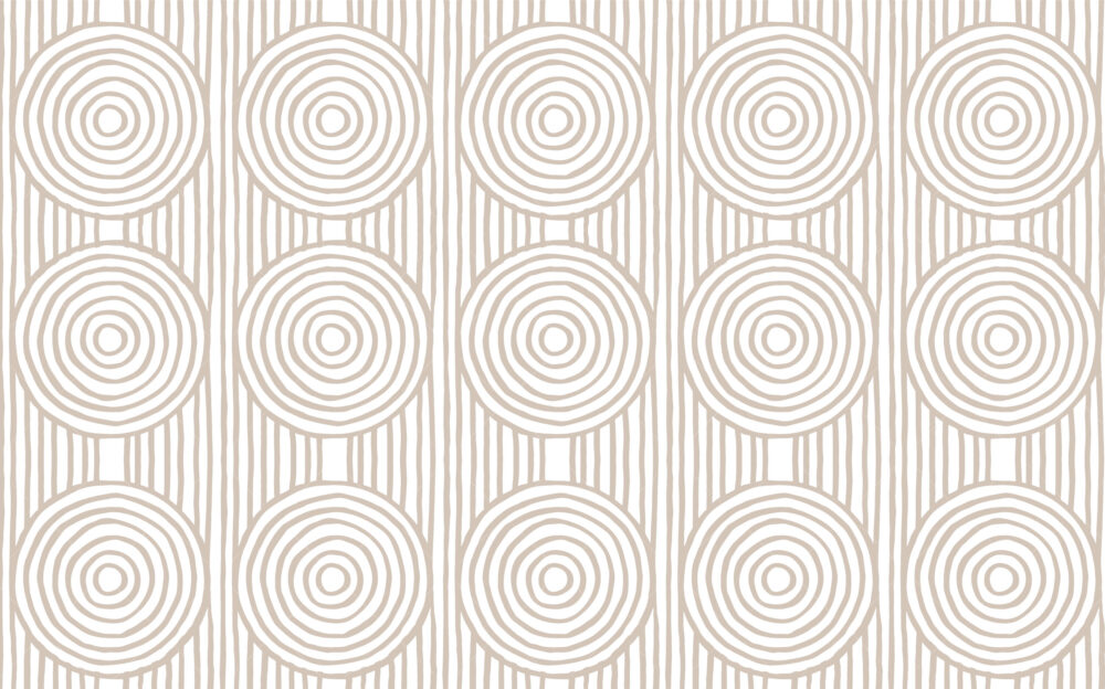 Desenli Geometrik Bohem Duvar Kağıdı Poster