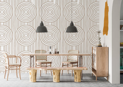 Geometrik Bohem Desenli 3D Duvar Kağıdı | Duvar Kağıdı Marketi