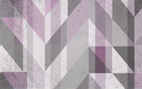 Geometrik Eskitmeli Duvar Kağıdı Poster