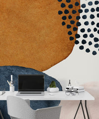 Desen Boho Stilli Duvar Kağıdı Poster