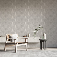 Stilli Desen Çizgisel Geometrik Duvar Kağıdı Poster
