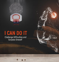 Özel Tasarım "I CAN DO IT" Duvar Kağıdı Poster