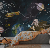 Uzay gemisi Astronot Gezegenler , Duvar Kağıdı Poster