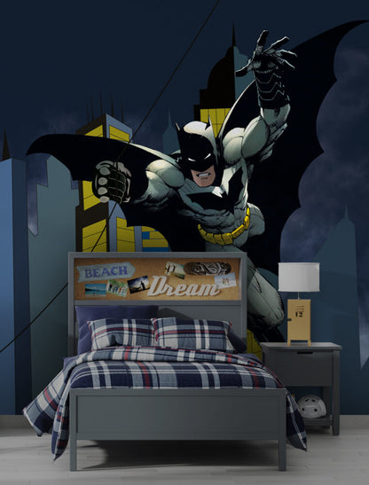 Batman Gotham City'de Duvar Kağıdı