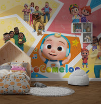 Cocomelon Arkadaşları Duvar Kağıdı Poster