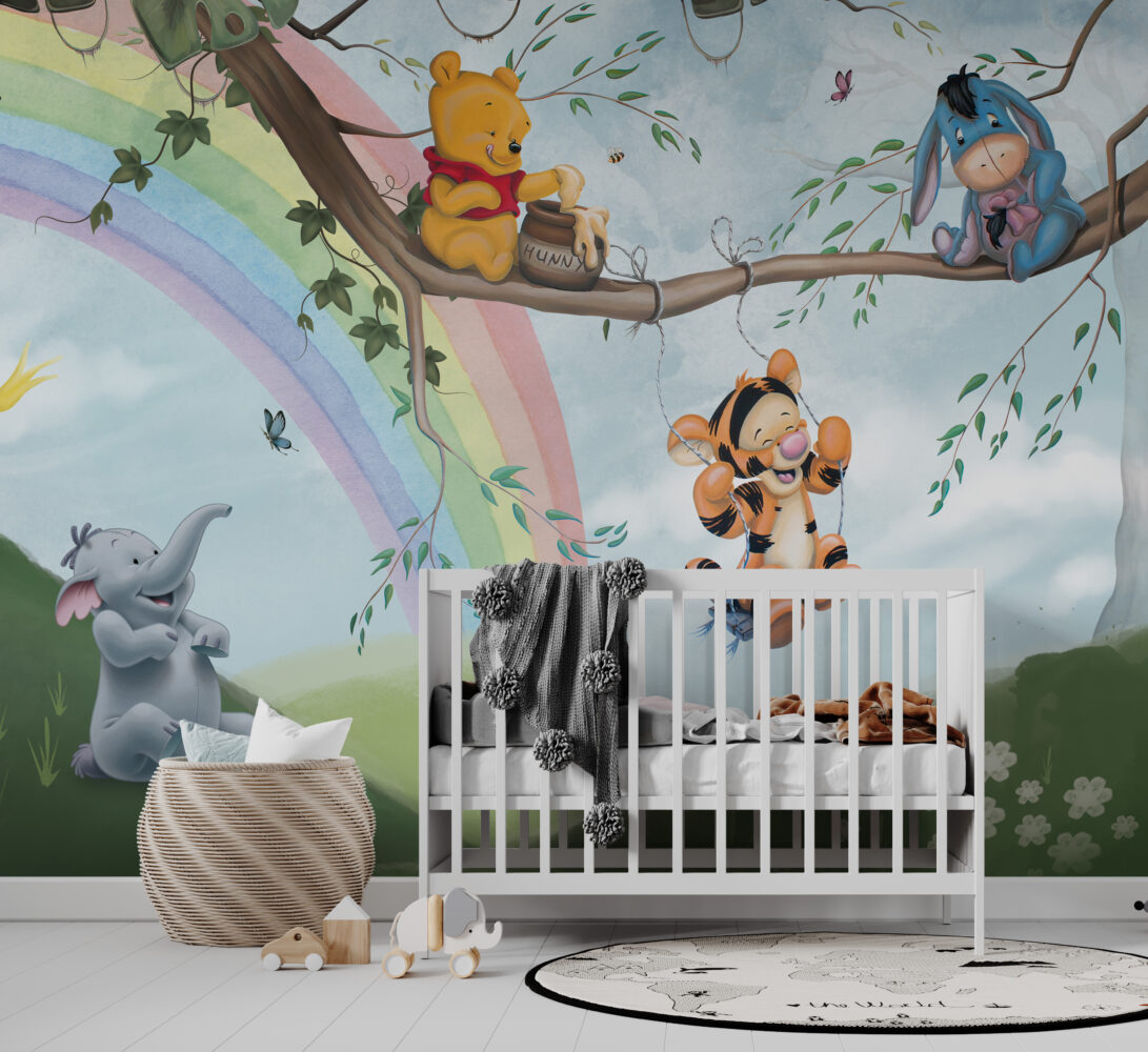 Winnie The Pooh Bal Hırsızı Duvar Kağıdı