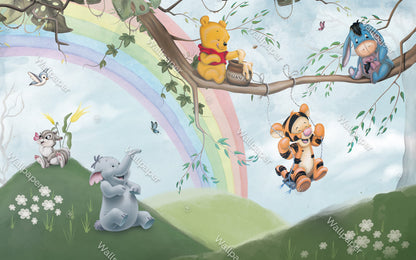 Winnie The Pooh Bal Hırsızı Duvar Kağıdı