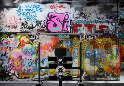 Sokak Grafiti 3D Duvar Kağıdı | Duvar Kağıdı Marketi