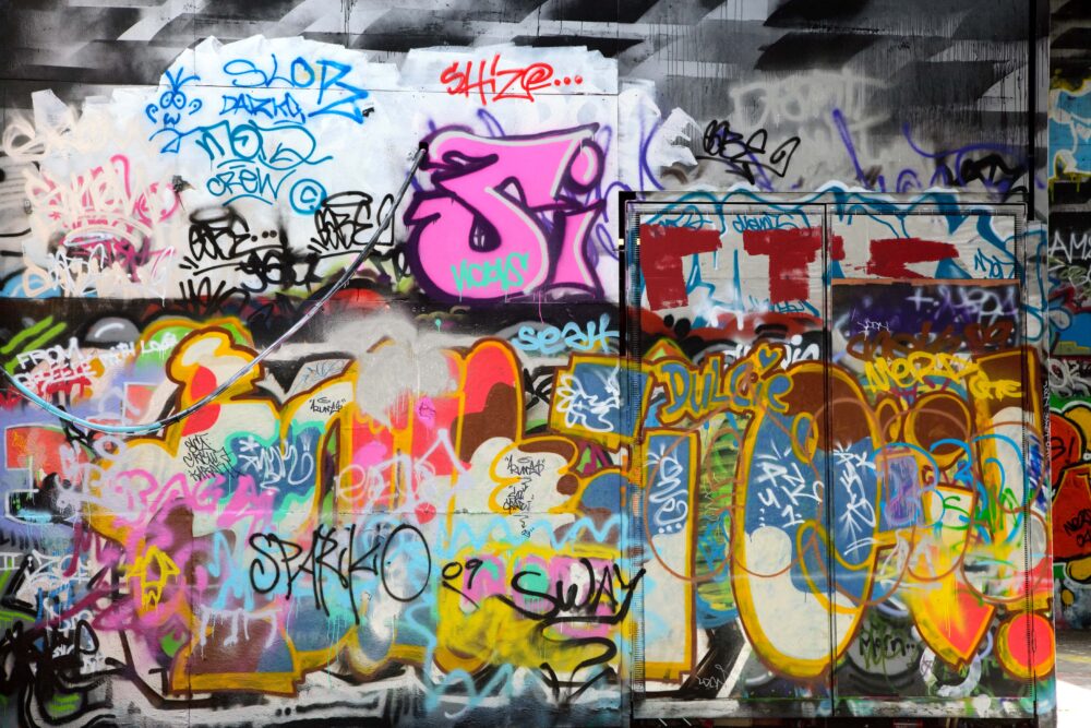Sokak Grafiti Duvar Kağıdı Poster